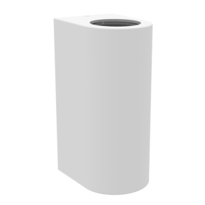 Wandlamp Komi GU10 up- en down – Wit – IP44 Waterbestendig ABS – voor Overkapping en Gevel