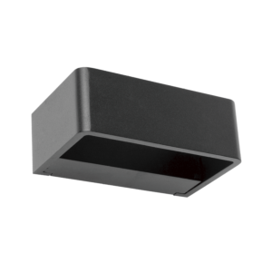 LED Wandlamp Portage II - 10W Zwart - Instelbare Lichtkleur – Binnen- & Buiten – IP54