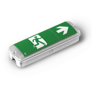 LED Noodverlichting bulkhead Mulu 5W – 6500K – IP65 - IK10 – 3-Uurs Batterij