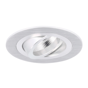 Inbouwspot Venezia 35mm spots rond aluminium kantelbaar met klemveren
