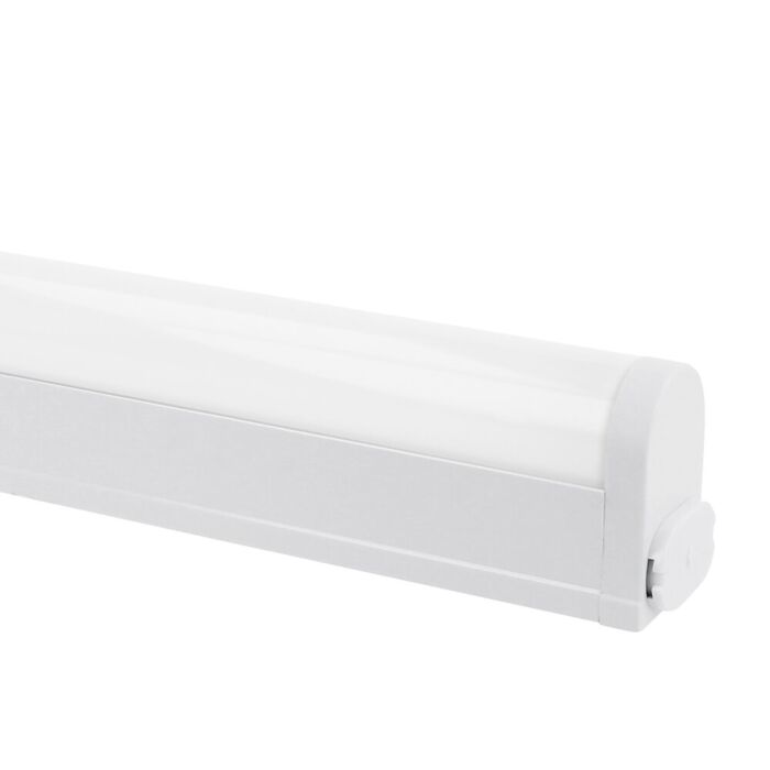 LED keukenverlichting 30cm Linex opbouw 4W switch tone aluminium