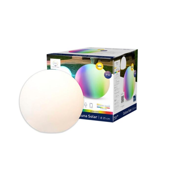 Smart LED lichtbal Calluna Solar RGBW Tint 25cm