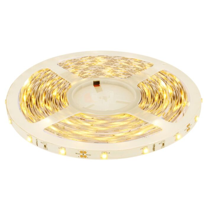 LED strip 5m 12V 3000K IP20 150 SMD 3528 LEDS