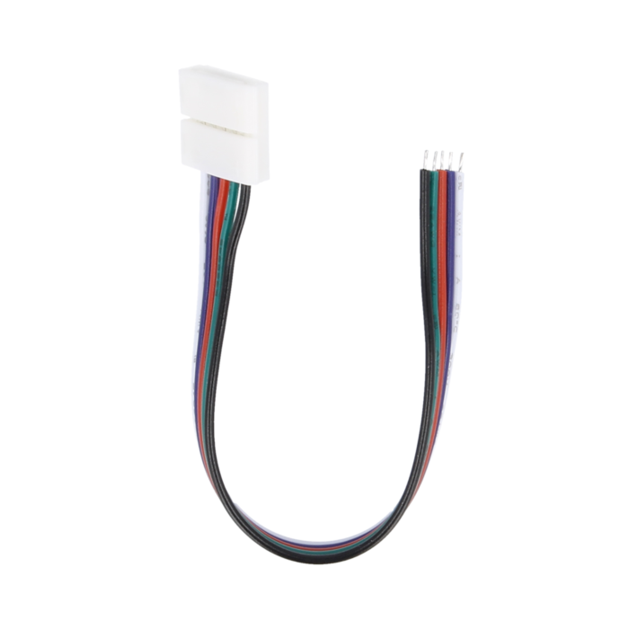 LED strip connector strip naar draad 24V RGBW 5050 SMD IP20