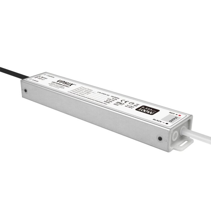 Naar boven eigendom atleet LED transformator 12V 8,3A Max. 100 Watt | LEDdirect