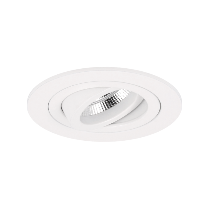 Inbouwspot mini Venezia MR11 rond wit kantelbaar