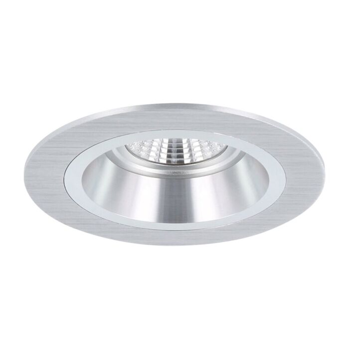 Inbouwspot Bolzano rond aluminium verdiept met klemveren