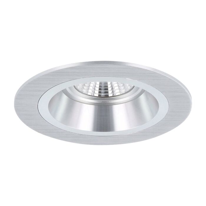 Inbouwspot Bolzano rond aluminium verdiept met klemveren