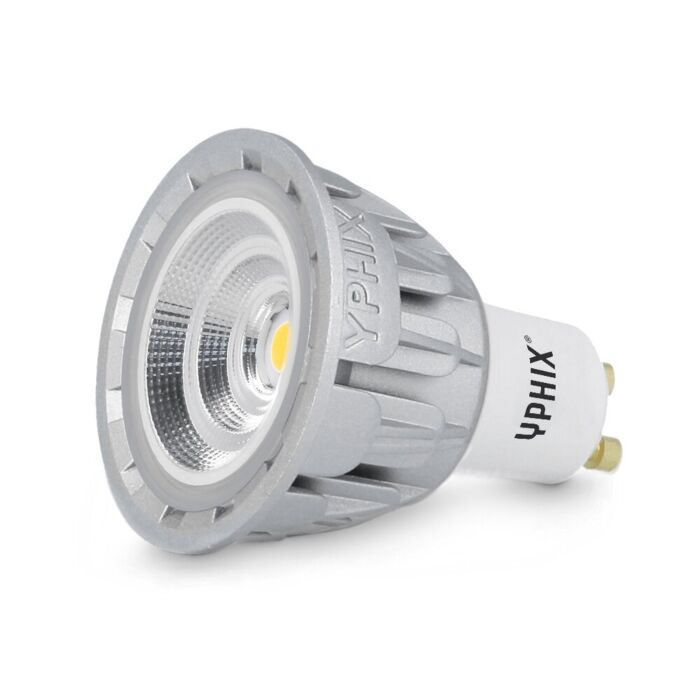 GU10 LED lamp Avior Pro 5W 4000K dimbaar IP54 alu