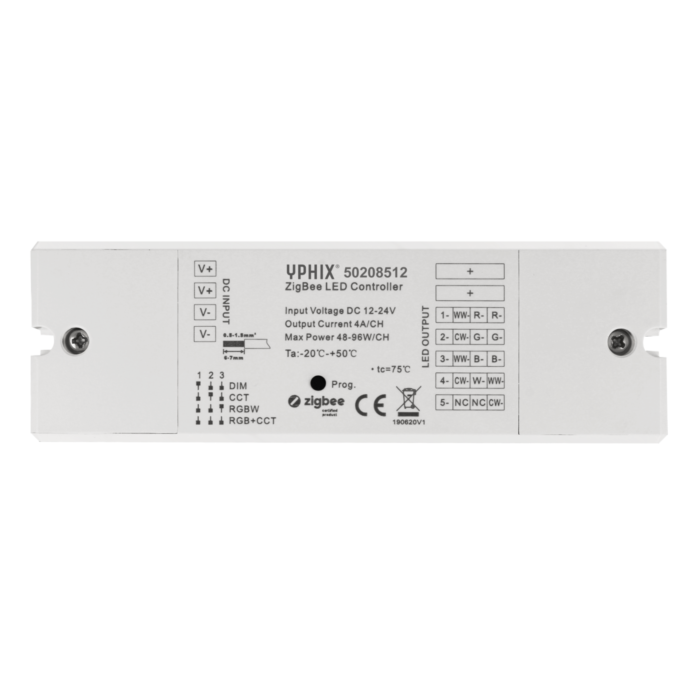 Zigbee LED dimmer 12-24V geschikt voor alle LED strips