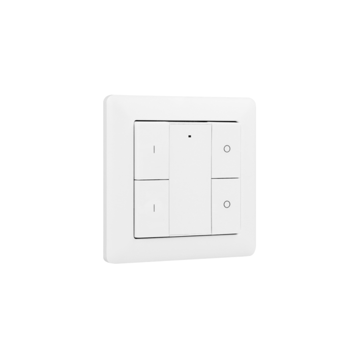 Draadloze wandbediening Zigbee 2 zones