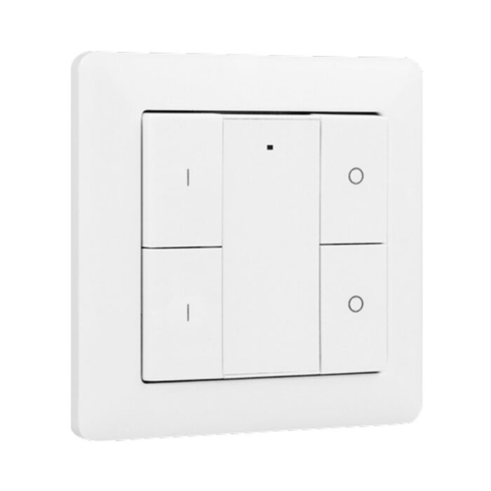 Draadloze wandbediening Zigbee 2 zones
