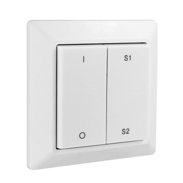 Draadloze wandbediening Zigbee 1 zone kinetic