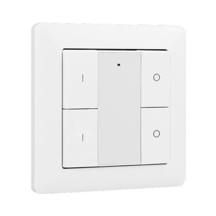 Draadloze wandbediening Zigbee 2 zones