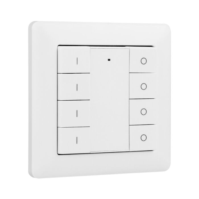 Draadloze wandbediening Zigbee 4 zones