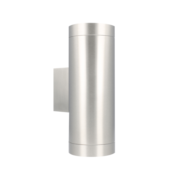 Wandlamp Lita up and down RVS GU10