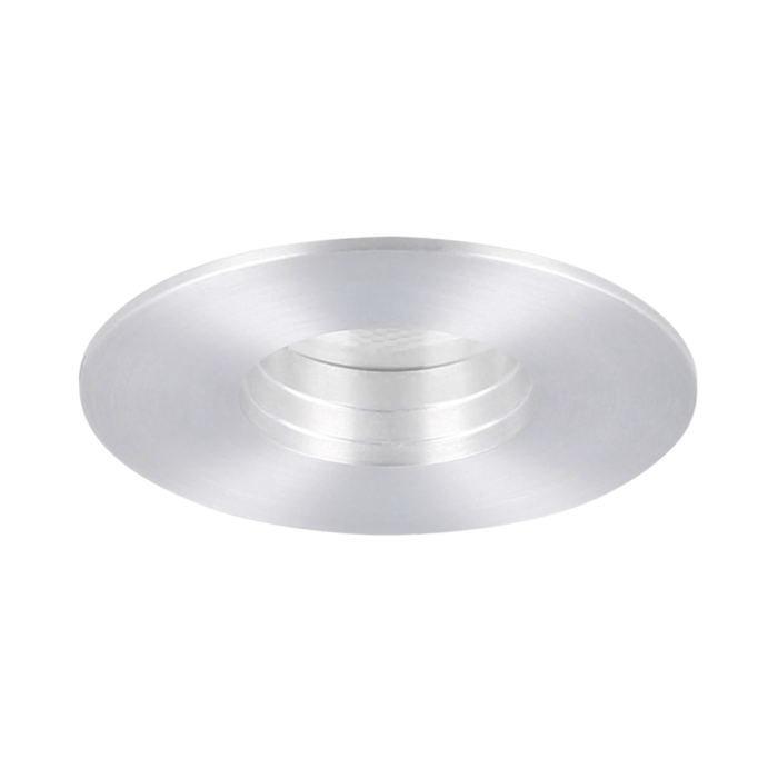LED inbouwspot Piatto rond 3W 2700K aluminium IP55 dimbaar