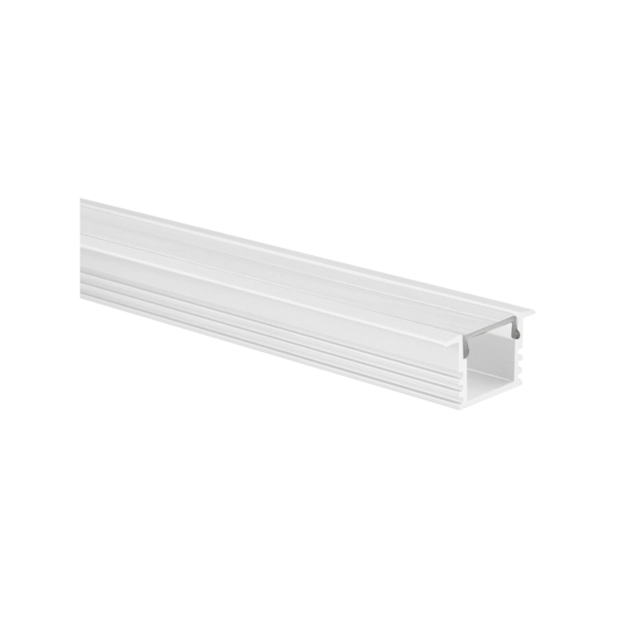 LED strip profiel Matera wit hoog 5m (2 x 2,5m) incl. transparante afdekkap