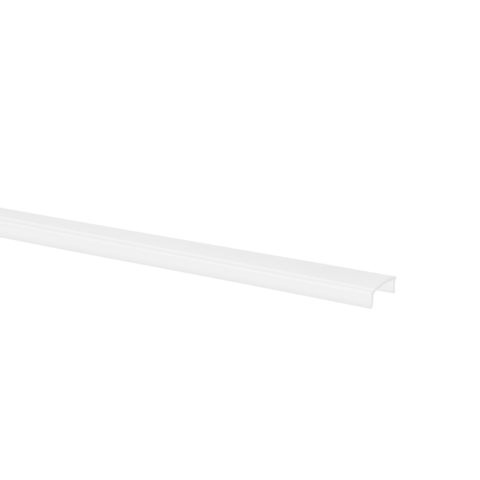 Afdekkap diffuus Potenza en Tarenta LED strip profiel 1 x 2,5m