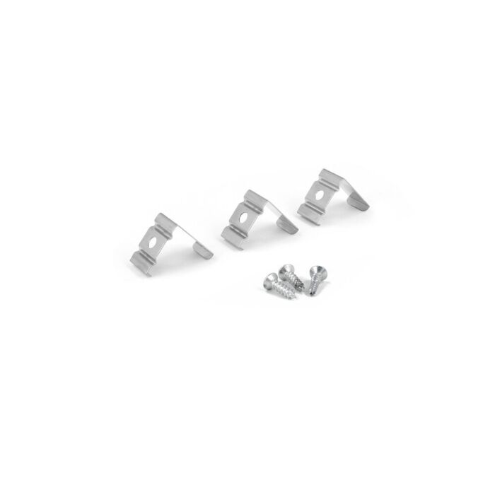 Montageclips aluminium voor ledstrip profiel Tarenta
