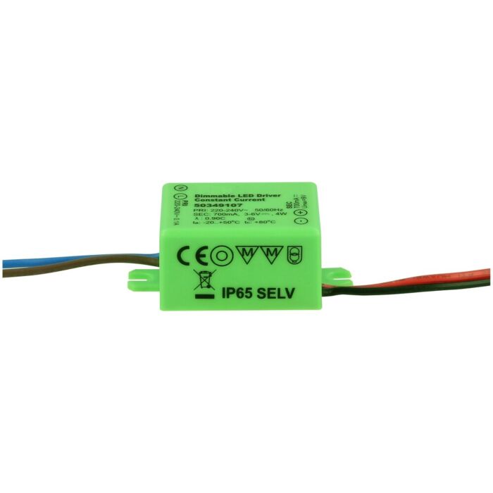 LED Driver 700mA Max. 4W 3-6V dimbaar