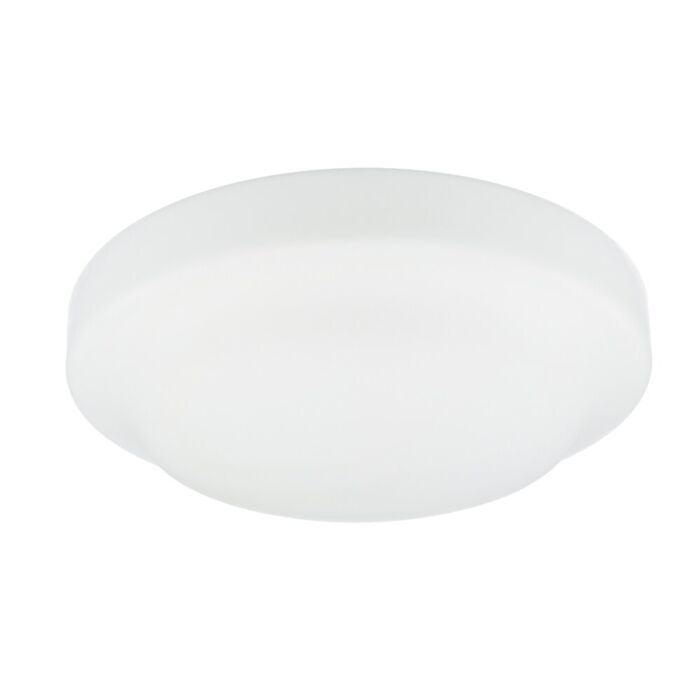 LED plafonnière Carino rond 30 cm IP44 glas