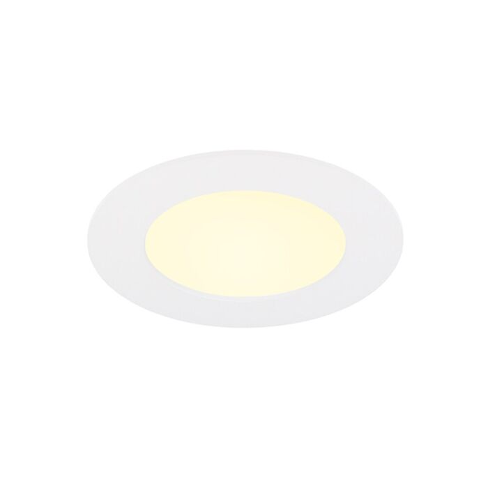 LED-Downlight 12CM Inbouw 8W 2900K IP44 dimbaar