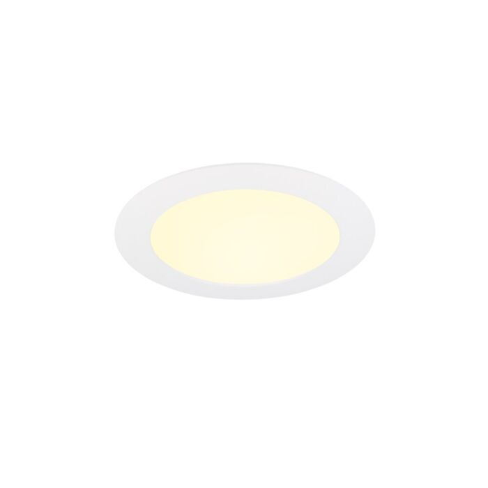 LED-Downlight 18cm inbouw 11W 2900K IP44 dimbaar