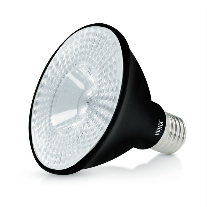 E27 LED lamp Pollux PAR 30 7,5W 4000K dimbaar zwart