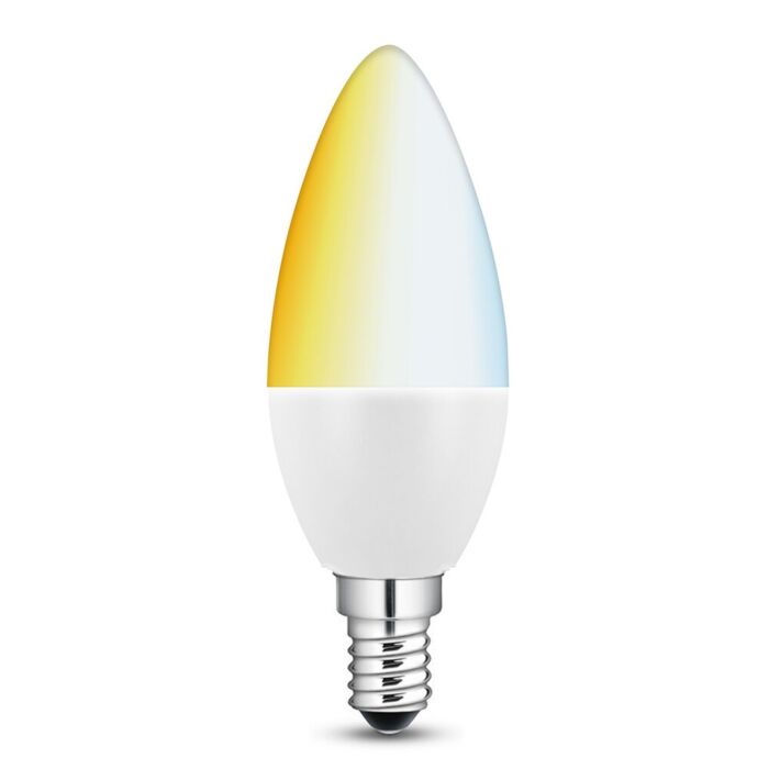 E14 Smart LED kaarslamp tint 5,8W 2700K-6500K dimbaar