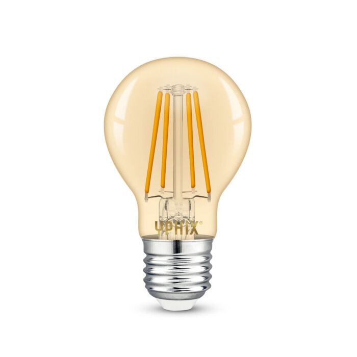 E27 LED filament lamp Atlas A60 amber 4W 1800K dimbaar