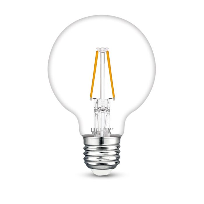 E27 LED filament lamp Polaris G80 2,5W 2700K