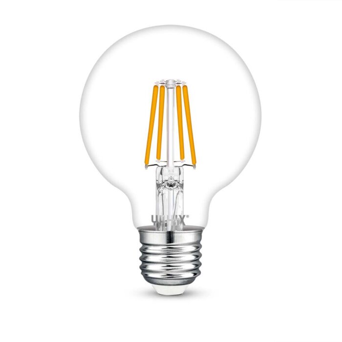 E27 LED filament lamp Atlas G80 8W 2700K dimbaar