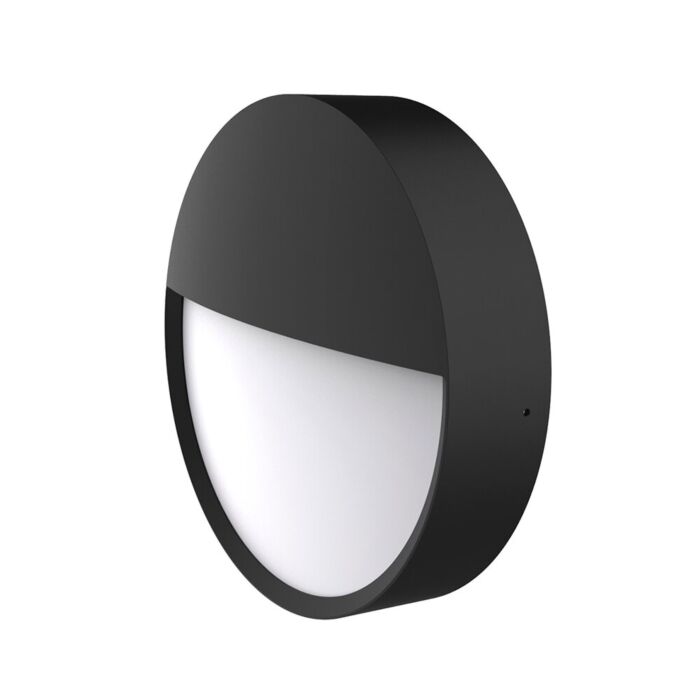 Wandlamp Arendal 2 zwart 12W 3000K IP65
