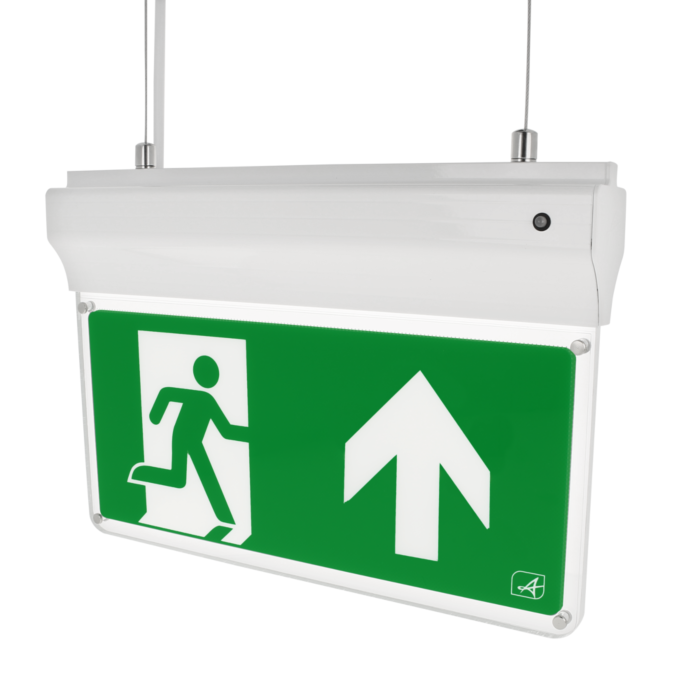 Eagle 3-in-1 LED noodverlichting 2,5W 6500K zelftest inclusief vluchtroute pictogram pijl omlaag