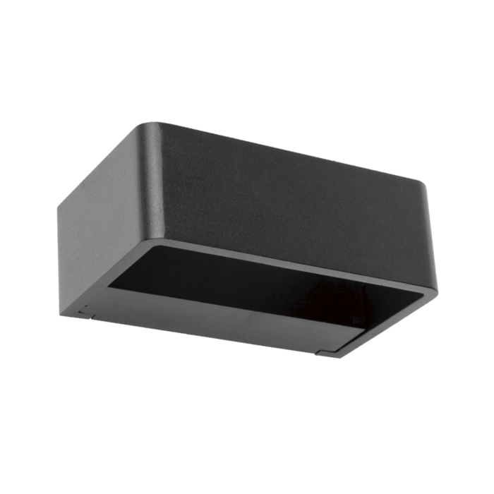 LED Wandlamp Portage II - 10W Zwart - Instelbare Lichtkleur – Binnen- & Buiten – IP54