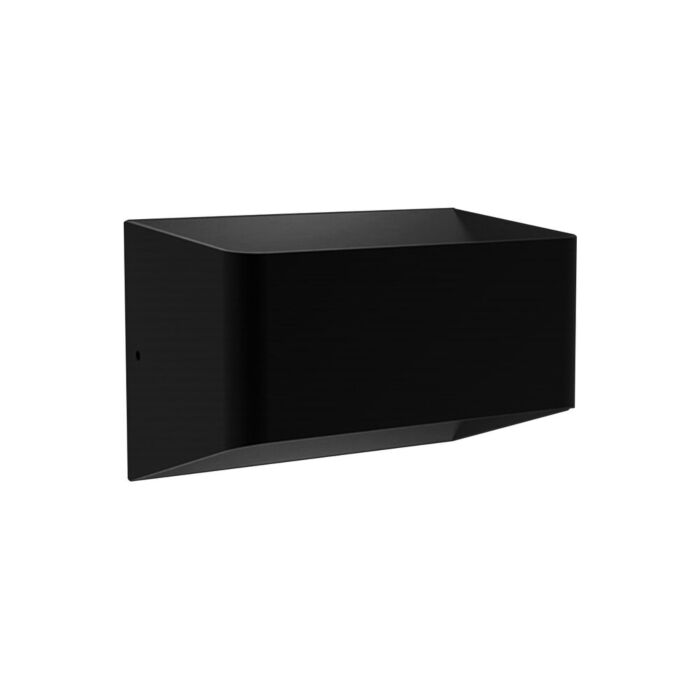 Wandlamp Helena zwart 10W 3000K IP65
