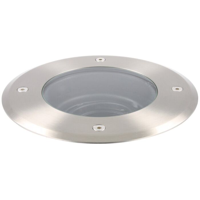 Grondspot Novus GU10 RVS IP67 rond kantelbaar